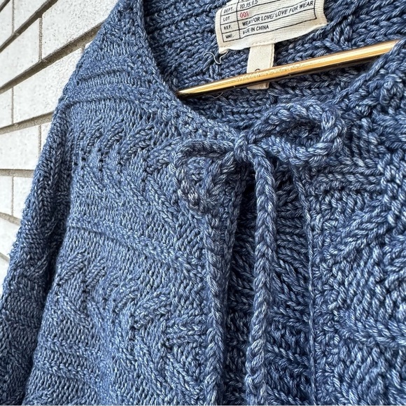 Current Elliott Cable Fringe Cardigan Sweater - Picture 8 of 13